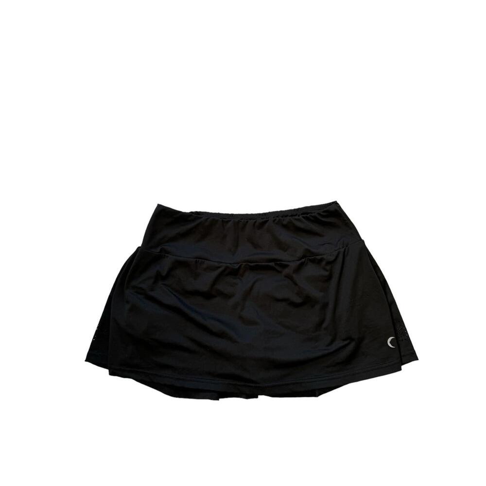 Zyia Active Chill Clubhouse‎ Tennis Skort Black Size L
